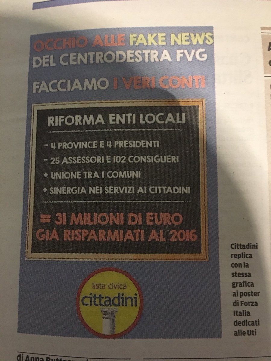 pluigimolinaro's tweet photo. Non sanno dove arrampicarsi , senza idee , #assessore nominato che ha distrutto #modelloFVG , hanno disgregato il #FVG ! La menzogna non è nel discorso , è nelle cose (cit.Calvino).#caos #senzarispetto #NoUti @ZaninMauro @Riccardi_FVG https://t.co/cRGNZhGkIY