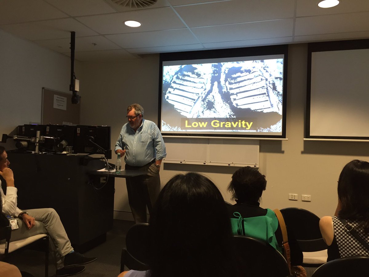 DrFazzz's tweet photo. Fascinating!!! Had the pleasure of listening to a presentation by Prof. Kim Prisk from University of California San Diego with @WoolcockAPIG colleagues... #airwayphysiology #lunginspace #zerogravity #lowgravity #lunardust https://t.co/lKAXD247Ro