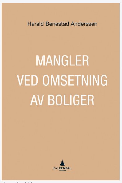 Rettsdata's tweet image. "Mangler ved omsetning av boliger" er nå tilgjengelig digitalt i Rettsdata. Les mer her: rettsdata.no/Nyheter/Mangle…
