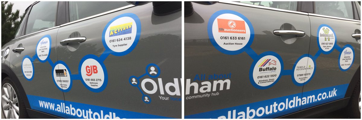 aboutoldhamcar's tweet photo. I believe there’s a new addition to me today @allaboutoldham tells me, I wonder who it could be? I’m off to @BrokenpencilUK this morning to get their logo on.... #local #independent #oldham #businesses #brandexposure #oldhamhour https://t.co/mZrQI2i2VX