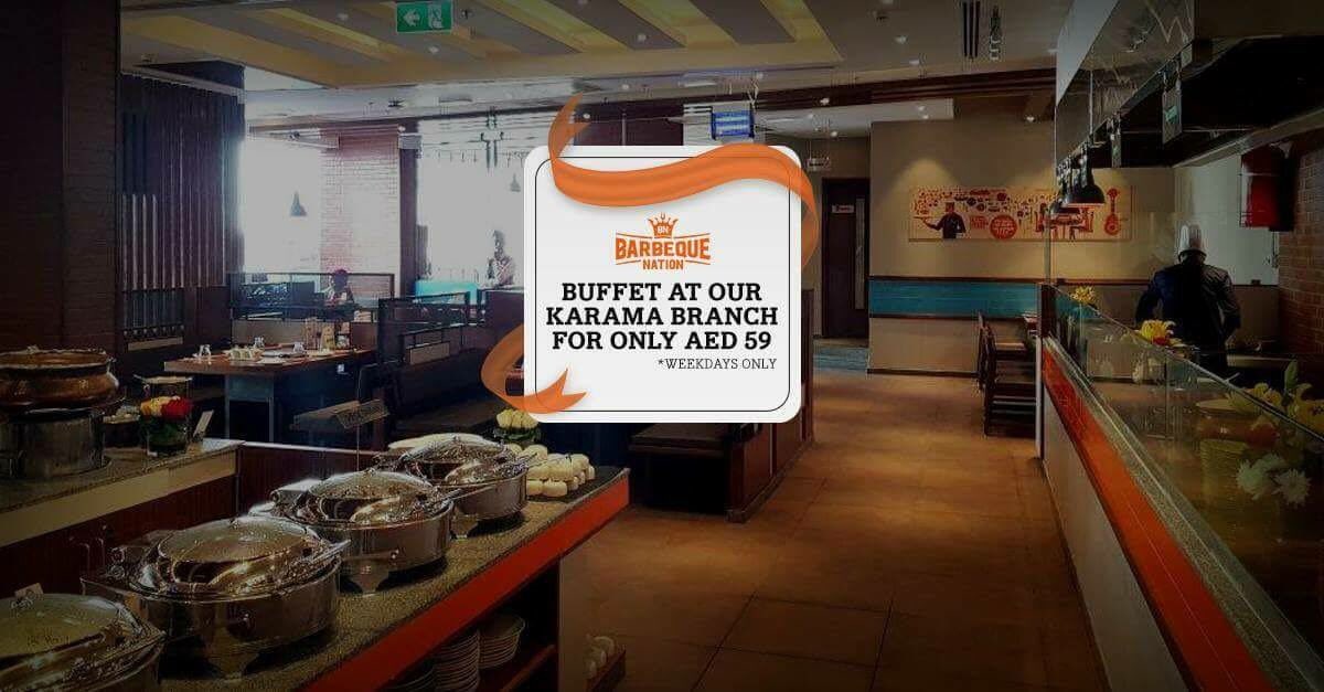 bbqndubai's tweet photo. Hard work should be rewarded by good food. Enjoy our Buffet at all new Karama Branch for only AED 59. Don't forget to reward your hardworking friends.
#Friends #Family #Rate_Us #long-weekend #Barbeque_Nation #Karama  #Celebrations #BBQ #Restaurant #Dubai #UAENationalday #UAE46 https://t.co/mrIitqztDY
