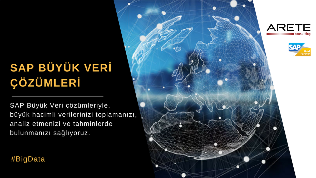 areteconsulting's tweet photo. SAP Büyük Veri çözümleriyle ilgili bilgi için bize ulaşın: https://t.co/pWU2dYx9a5 #SAPBigData https://t.co/8vD8uCYy2G