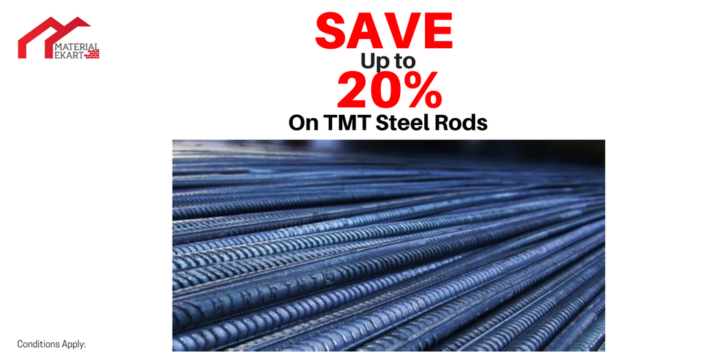 materialekart's tweet photo. SAVE up to 20% on #TMT Steel Bars @materialekart 
Share your contact number or, Call: 9483726000 / 7000 / 8000
View Original Price: https://t.co/rxvousWvnq  https://t.co/ykNVmHVv9J
Delivery in Bangalore only. https://t.co/ybEfAovhDy