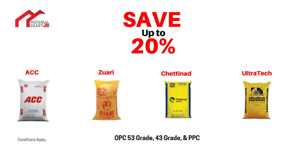 materialekart's tweet photo. Save up to 20% on branded #cement @materialekart 
Share your contact details or, 
Call: 9483726000 / 7000 / 8000
View original prices of cement: https://t.co/9bh8zZakJ2 
Delivery in Bangalore Only. https://t.co/bitM2MGJnR