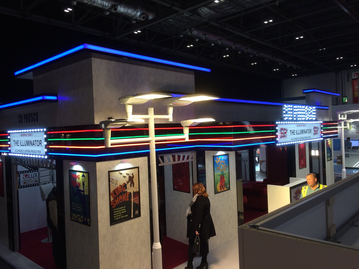 NealDisplay's tweet photo. The highlight of our year. Designed and built for our friends at CU Phosco lighting https://t.co/ZOP5xIfOvE