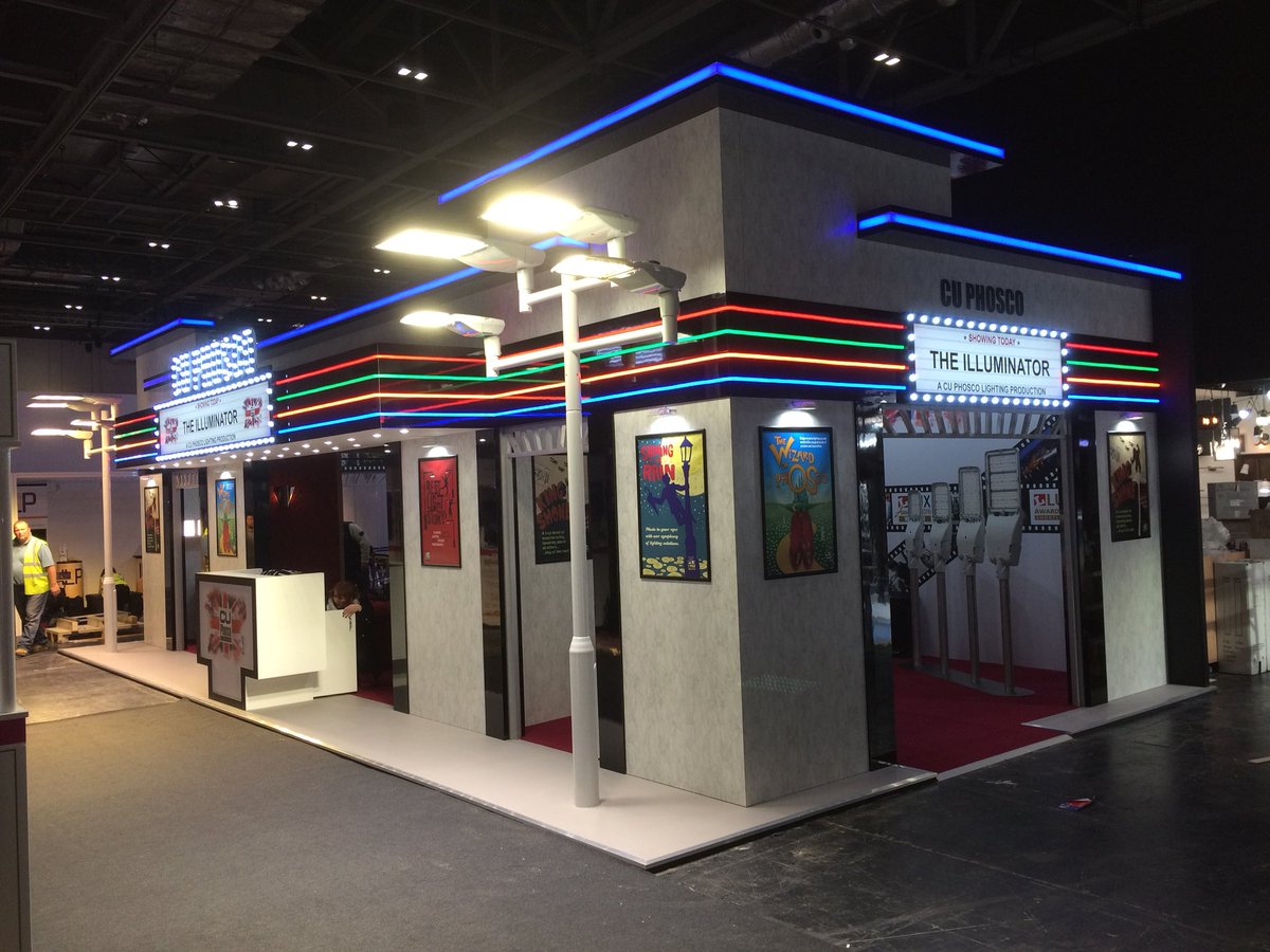 NealDisplay's tweet photo. The highlight of our year. Designed and built for our friends at CU Phosco lighting https://t.co/ZOP5xIfOvE