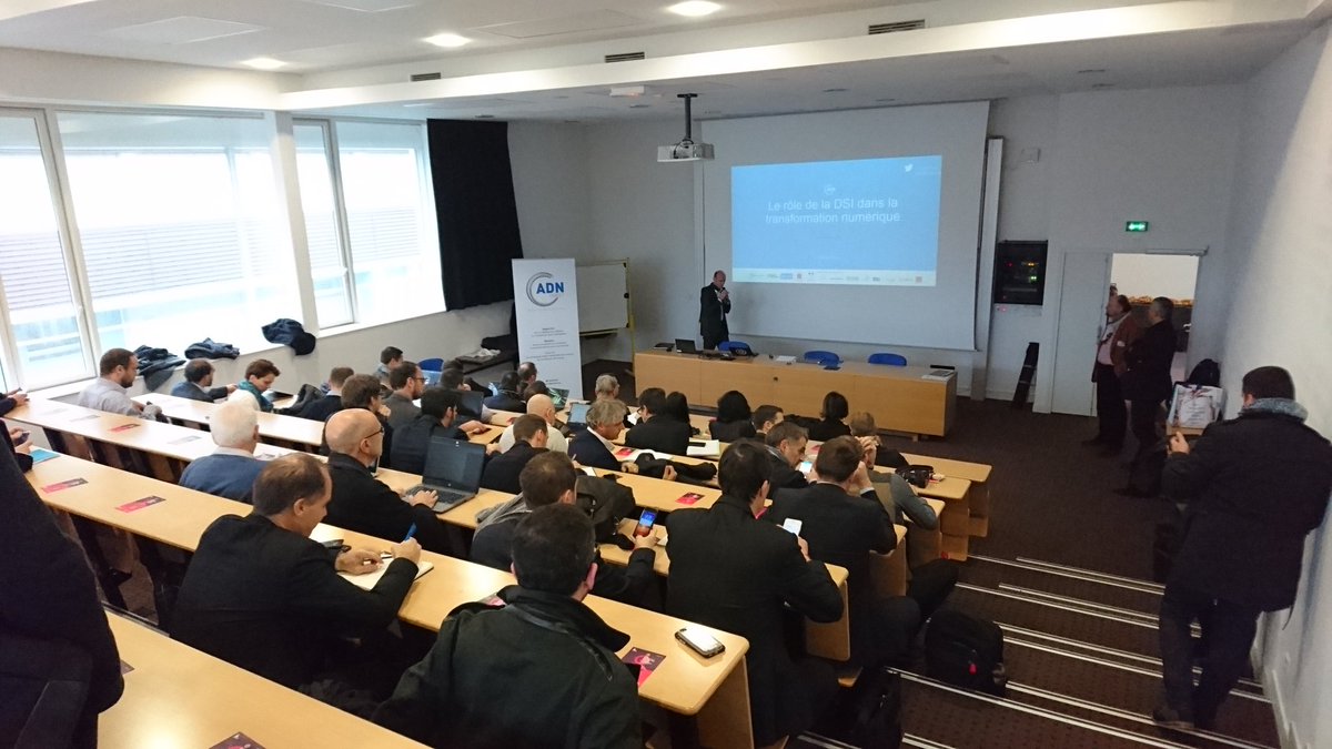 in4reg's tweet photo. Séminaire @adnouest sur le rôle de la #dsi dans la #TransfoNum des entreprises #Rennes ça démarre ! https://t.co/naYIPspYv6