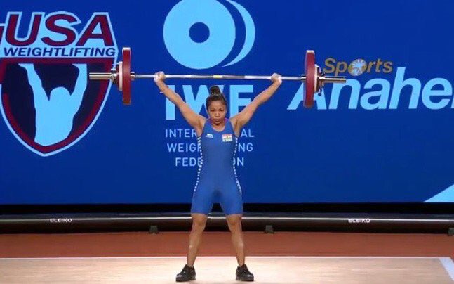 INCBegusarai's tweet photo. Congratulations to Mirabai Chanu on winning Gold in the World Weightlifting Championship 2017. A fantastic feat! https://t.co/t4K9HX0T17