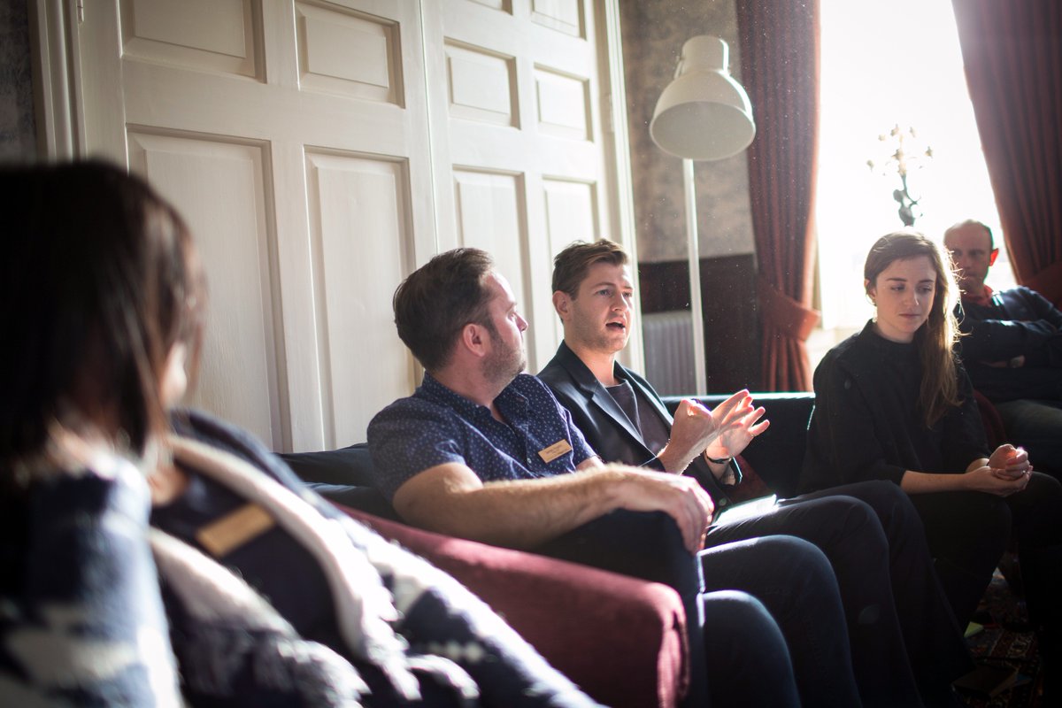 During #UnreasonableImpact Brain Trusts, we launch brainstorms by asking, "How might we?" We use the "How might we?" framing because it suggests that a solution is possible—and it offers people the chance to answer questions in a variety of ways. #GlobalGoals #SDGs #socent