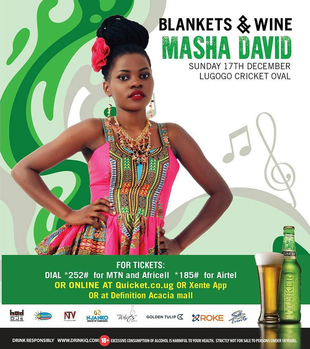 Owomunshozi's tweet photo. @QuicketUG @conradgoodmanK @Greeziejosh @tuskermaltug @UgandaWaragi @Joab_Ijuka @JTumwesigye @UgCoconut @VivianIngariatP @LuckyAagaba @sautisol Not forgetting that these two amazing ladies will be performing too. @mwiza &amp; @MashaDavid12 . The nation can't wait!!! https://t.co/DbPhNYYMy4