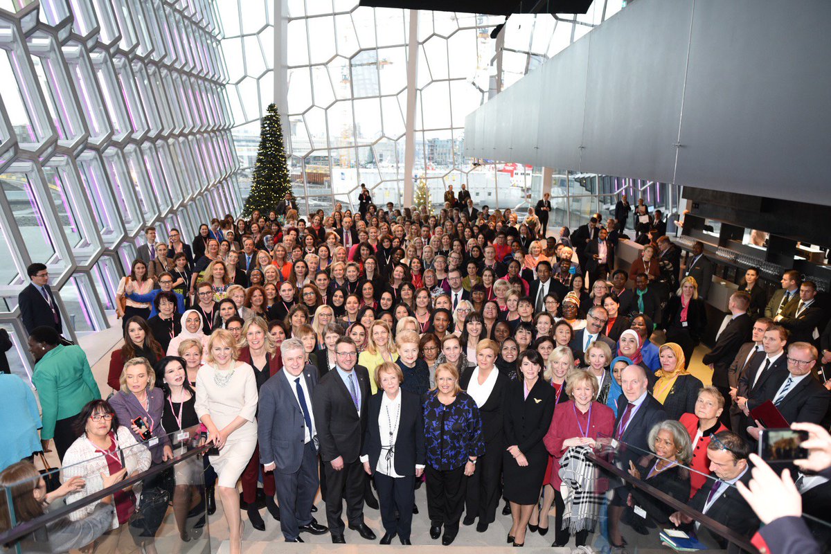 #WomenPoliticalLeaders tackle #GenderEquality at #WPLsummit in Iceland 🇮🇸

washingtonpost.com/world/europe/w…