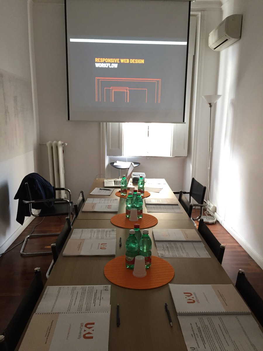 zetareticoli's tweet photo. Ready for Responsive Design Workflow workshop. We’ll talk about design systems, atomic design and responsive web #uxuniversity https://t.co/M217cdIcb4