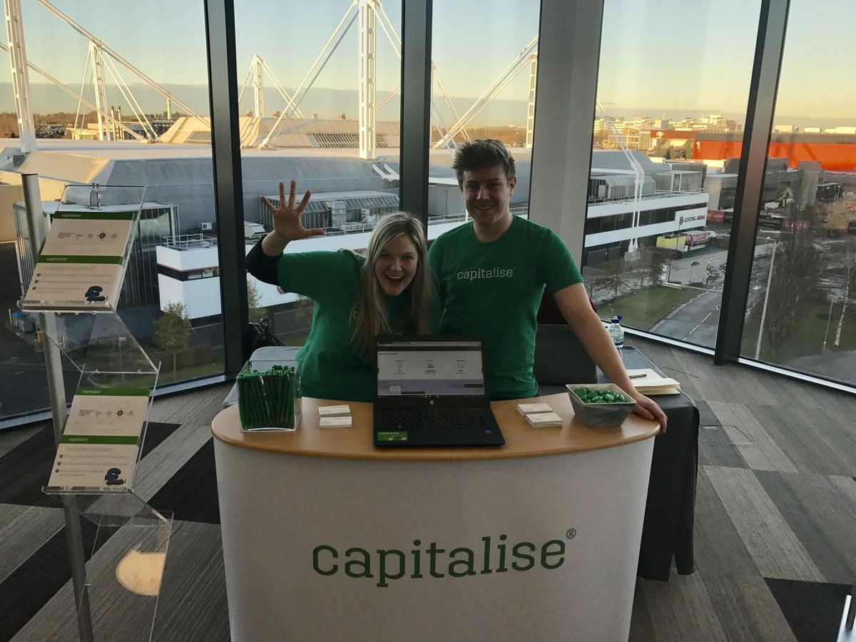 Capitalisers's tweet photo. We're at #SageSessions in Birmingham to talk about #FutureAccounting. Come and say hello at our stand and pickup your treats! #Accounting https://t.co/7F1cwEjKq6