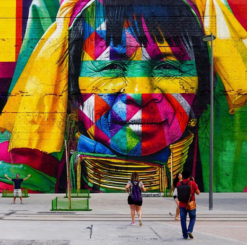 Arte Urbano de <a href="/kobrastreetart/">Eduardo Kobra / kobrastreetart</a> 
#buenosdías #arte