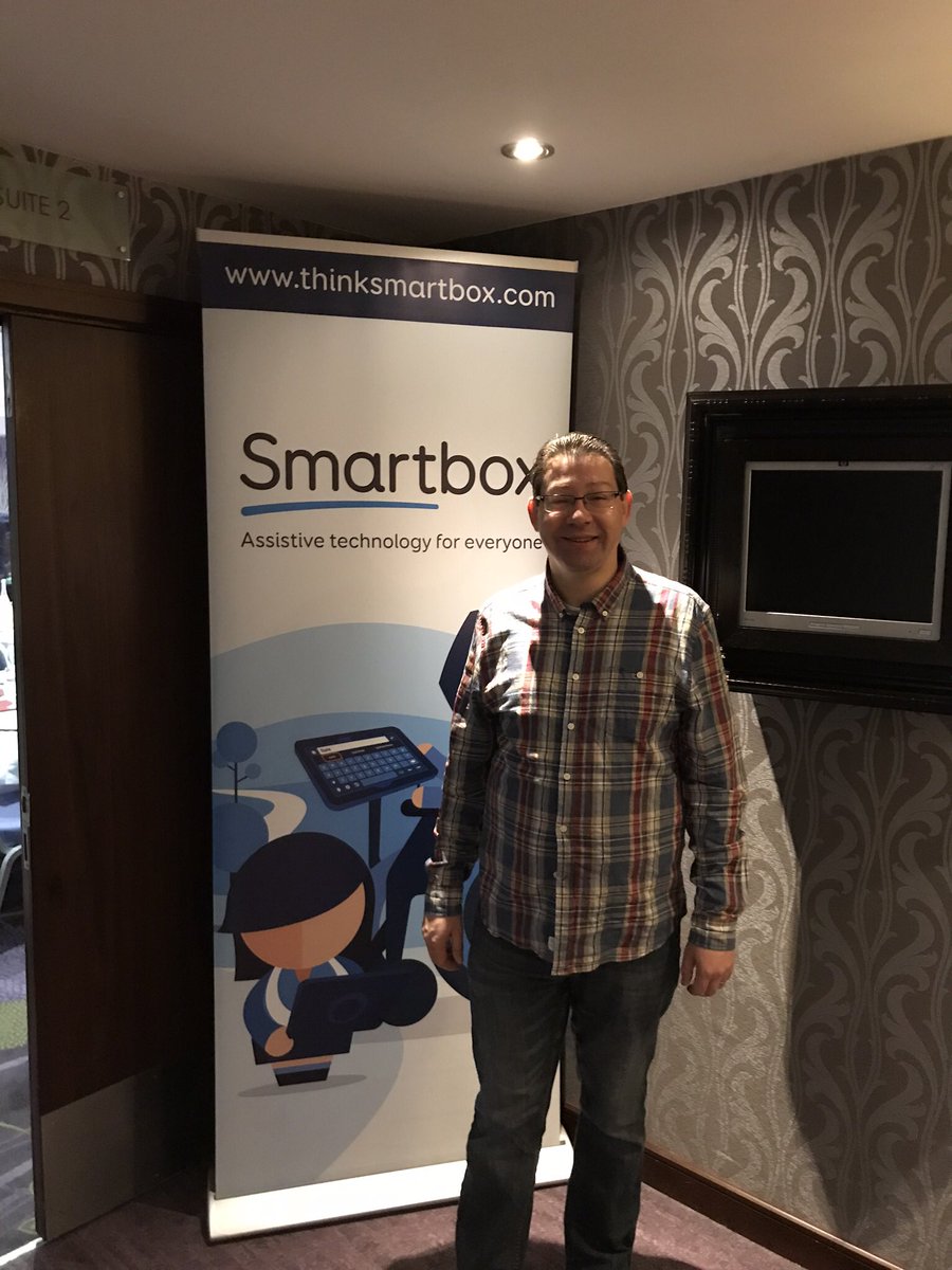 We’re in Dublin for <a href="/ThinkSmartbox/">Smartbox</a> Getting Started With Grid 3! Going to be awesome! #GSWG3