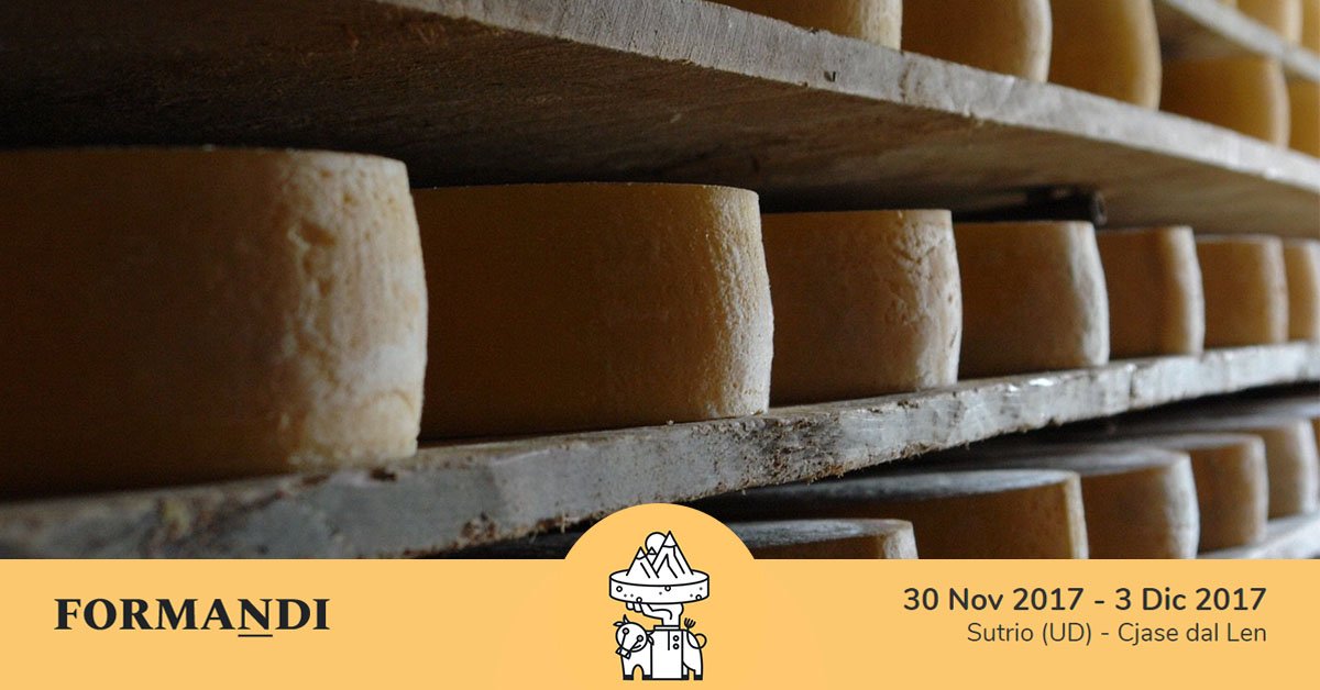 regioneFVGit's tweet photo. 🧀FORMAGGI DI MALGA protagonisti di #FORMANDI, a #Sutrio fino al 3 dicembre: master di Roberto Rubino, vendita all'asta dei prodotti di 20 malghe (Carnia, Canal del Ferro - Val Canale, Pordenonese) e degustazioni a base di eccellenze agroalimentari > https://t.co/pRaDTcBAoW https://t.co/KBPr059yXX