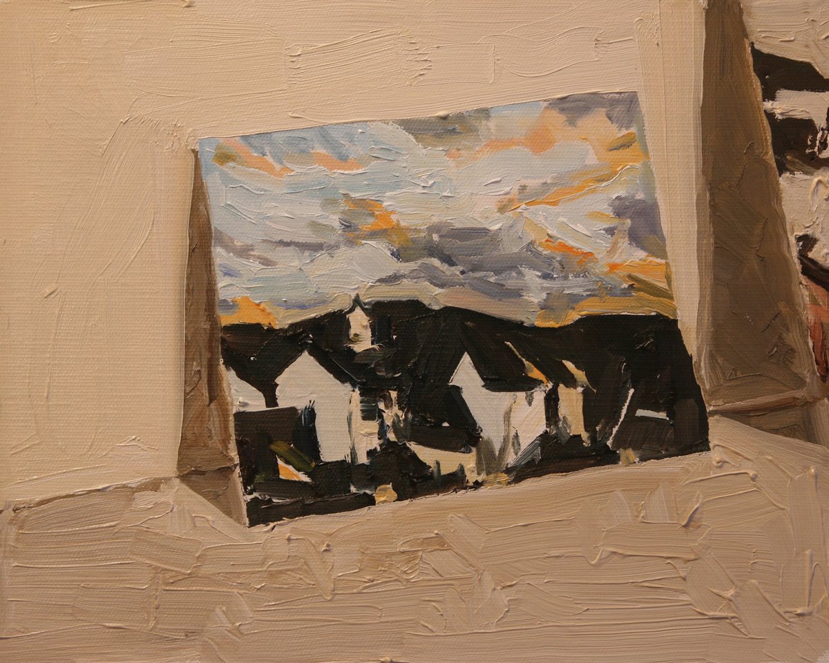 Private View for a mixed show I’m in this Sat 2 Dec <a href="/bohungallery/">Bohun Gallery</a>, 15 Reading Rd. Henley on Thames, RG9 1AB. 12 noon-1.30pm. 'Round the World': A Christmas Festival of Small Paintings &amp; Sculpture. 2 Dec - 27th Jan18 #landscapeartistoftheyear <a href="/SkyArts/">Sky Arts Awards</a> #contemporarypainting