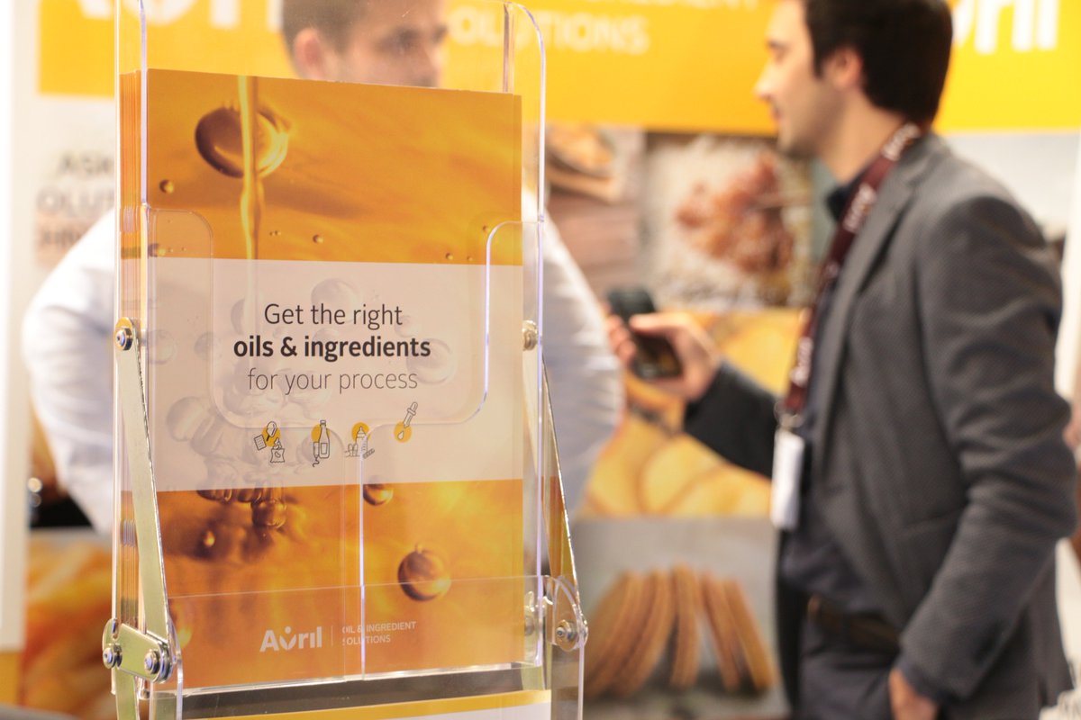 Avril's tweet photo. Huiles végétales, ovoproduits, ingrédients essentiels & émulsifiants alimentaires : retrouvez les ingrédients alimentaires du #GroupeAvril sur les stands des filiales Avril Oil & Ingredient Solutions, #Novastell, #Oleon & #Ovoteam au Salon #FoodIngredients #FiEurope17 @Fi_Global https://t.co/01bf9iUDb1