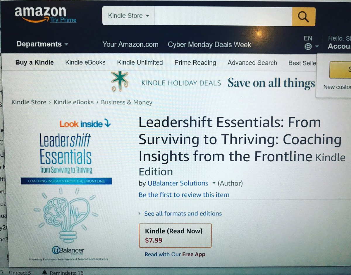 alison_lalieu's tweet photo. We’re on Amazon! Hey your copy now!!!! #ubalancer #leadership https://t.co/RWs2uehQCU