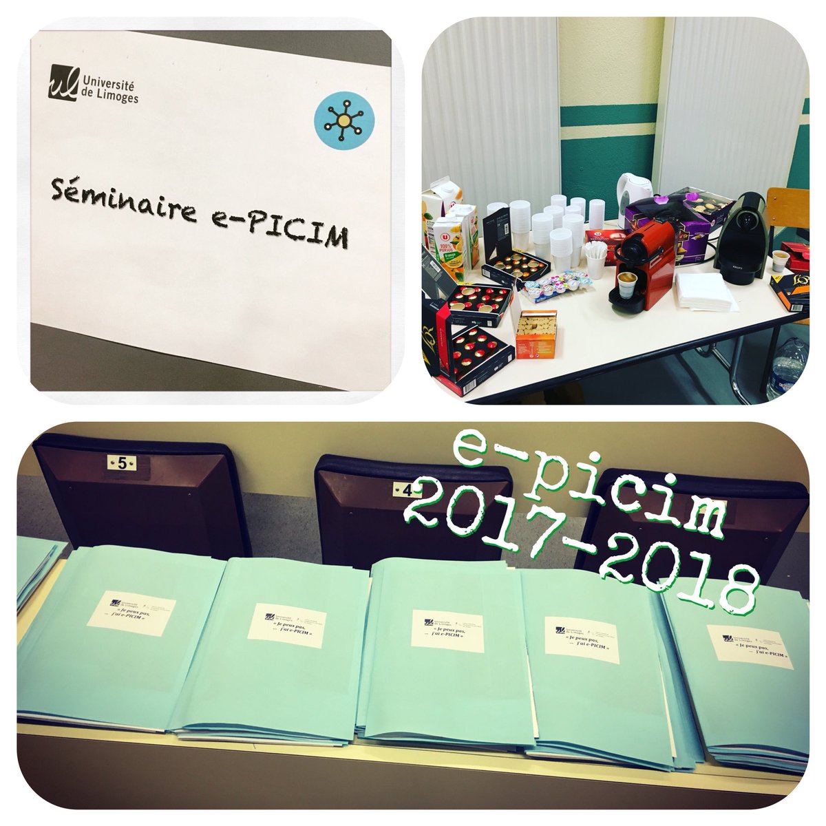 CRPV_Limoges's tweet photo. #EPICIM : la promotion 2017-2018 est attendue @unilim ! Premier séminaire présentiel 🎓 https://t.co/AklaZSouae