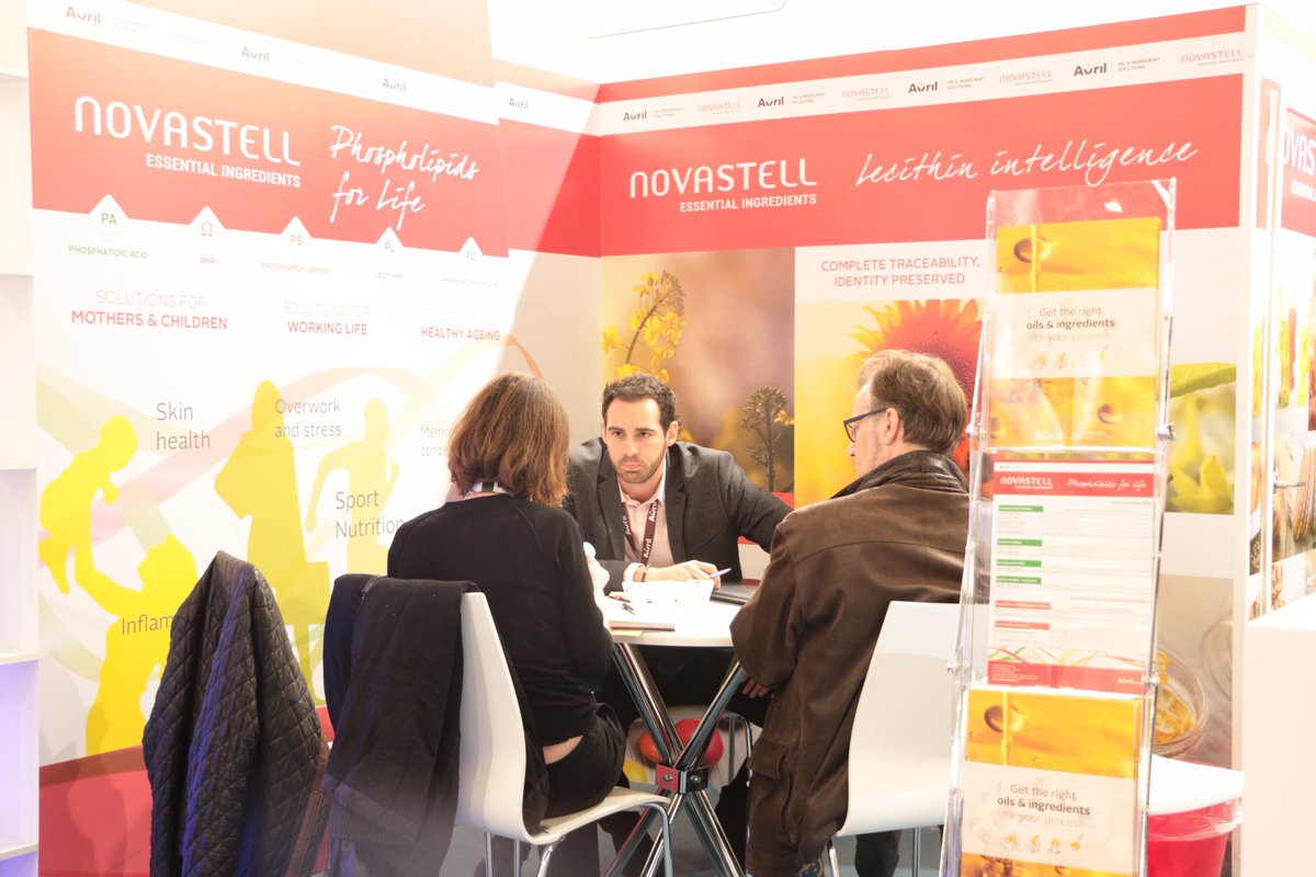 Avril's tweet photo. Vegetable Oils, Egg Products, Essential Ingredients and Food Emulsifiers: Find #AvrilGroup food ingredients on the stands of Avril Oil & Ingredient Solutions, #Novastell, #Oleon and #Ovoteam at #FoodIngredients #FiEurope17 @Fi_Global https://t.co/EjugcqZOzt