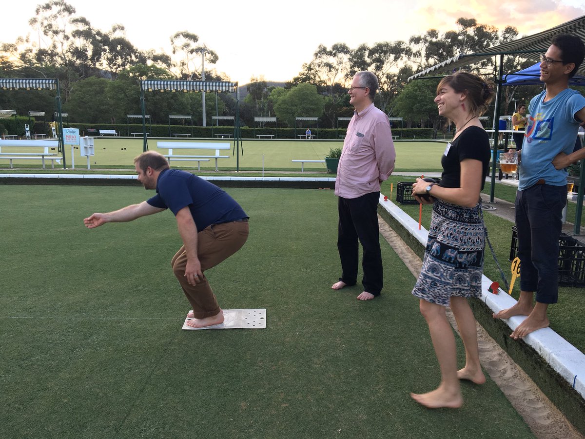 CoEDLang's tweet photo. Linguistics and bowling ....Mmm #coedlsummer https://t.co/h06eiIkUs4