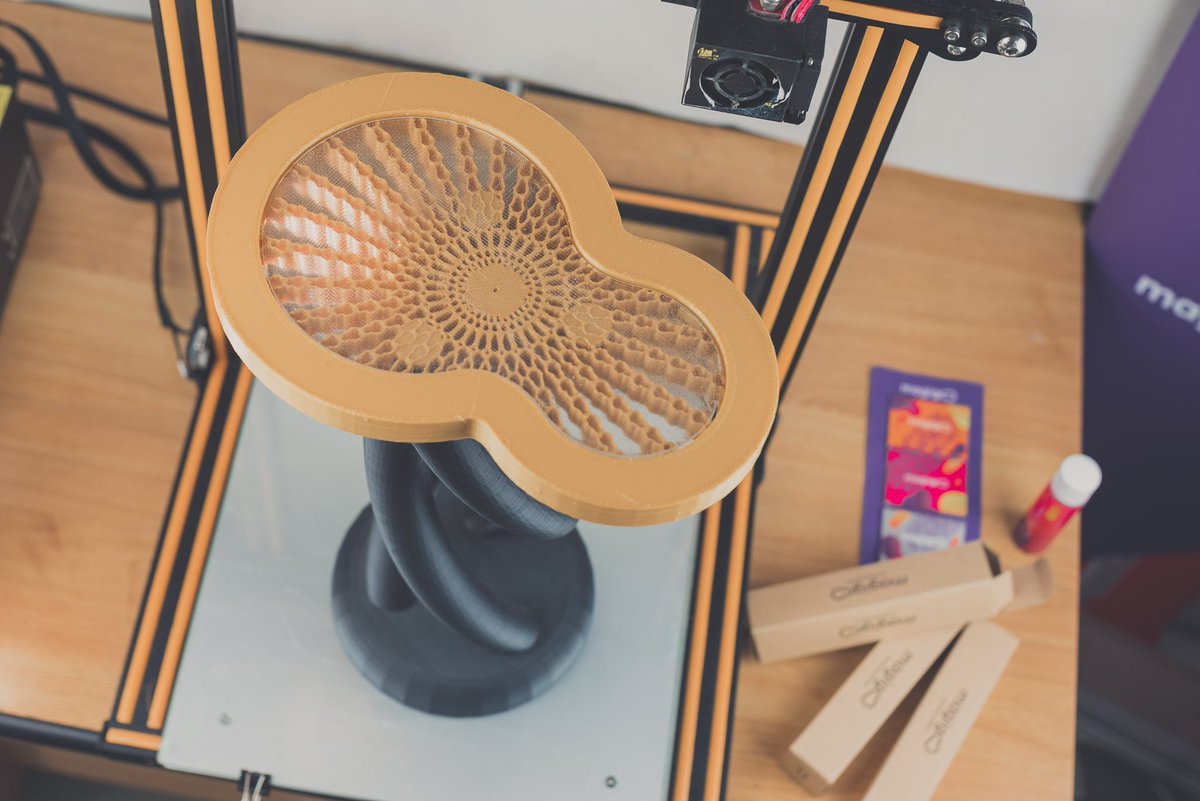 Thought3D's tweet photo. Our own #Magigoo table :) doesn't it look pretty ... #Fully3DPrinted

With a #3Dprinted #PETG top ;)

#coffeetable #3dprinting https://t.co/UnPRg2DL0C