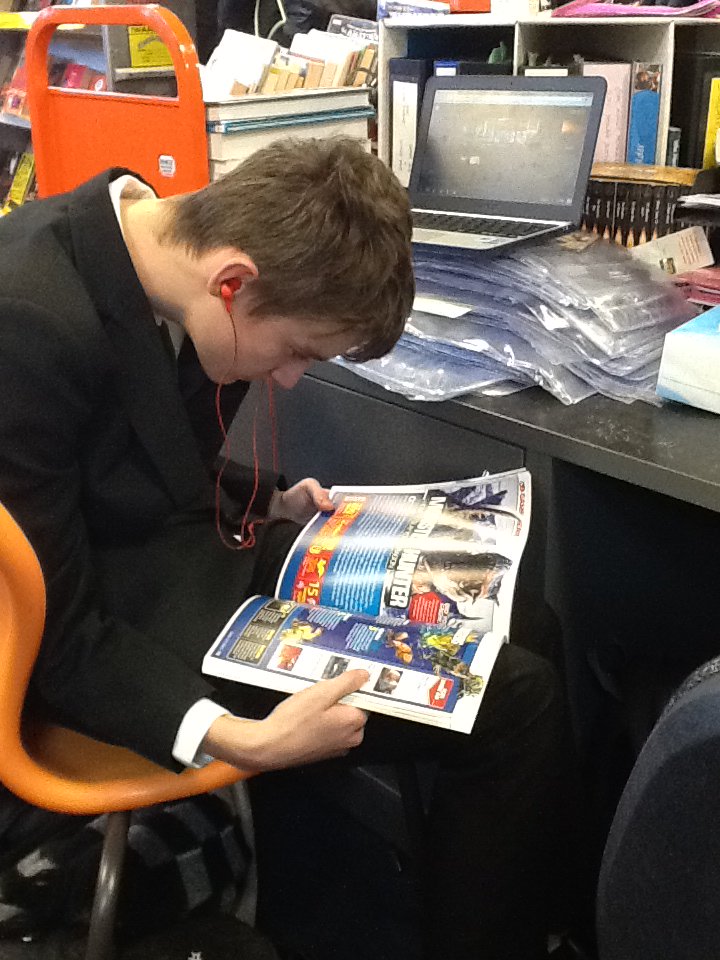 CartertonCC Library tweet media