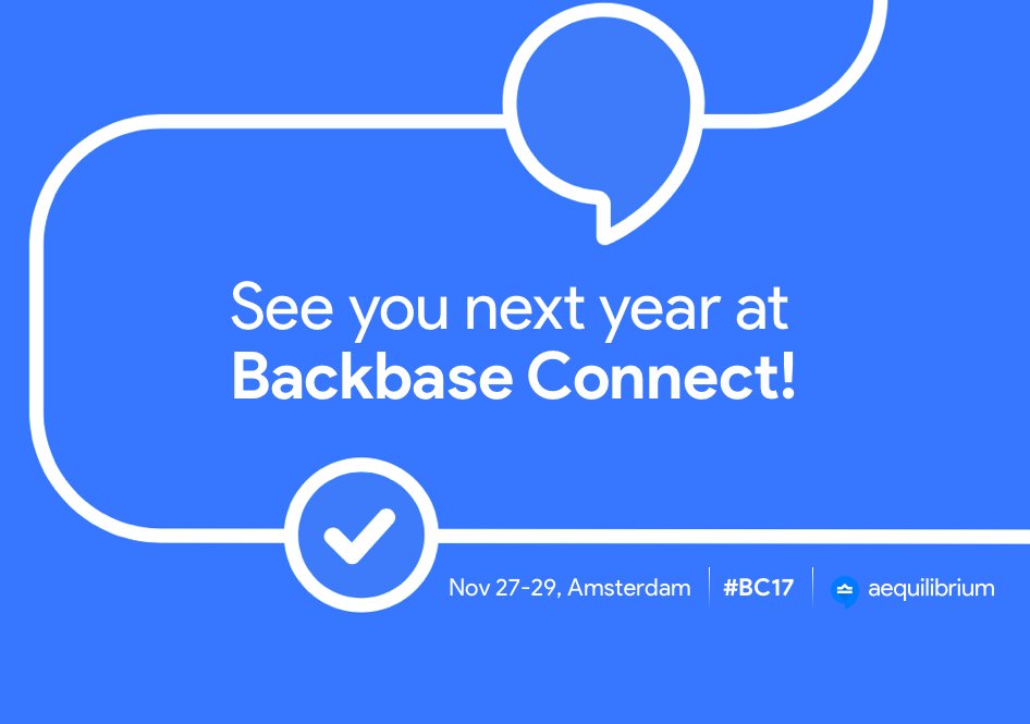 AequilibriumInc's tweet photo. That's a wrap! Congrats to the @backbase team on a successful event and thanks to fellow sponsors and attendees for making this possible!

See you all back here next year for more great insights on #digital #transformation, next level #mobile, and #omnichannel #banking! https://t.co/ghzUp4eaqB