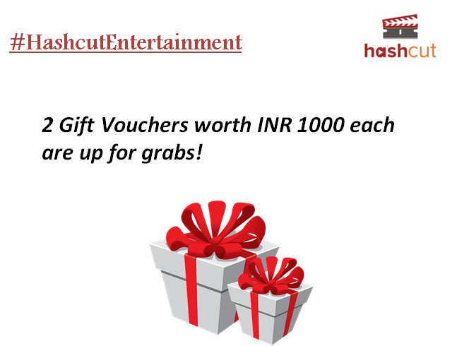 HashcutIndia's tweet photo. Two #Gift #Vouchers  worth ₹1000 -  for answering all the questions correctly

#HashcutEntertainment 

#Contest #ContestAlert @thefreejinn @Contest_in @Contest_Hub #ContestMania @ContestSource @ContestAlert_ #win #India #prizes @ContestAlert_ https://t.co/AunFCDZy71