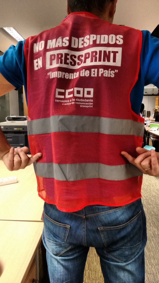 comiteprisadig's tweet photo. Prisa Tecnología con los trabajadores de PressPrint (@comitepressprin) #NoEsPaisparaCebrianes https://t.co/oNwYNfz8yV