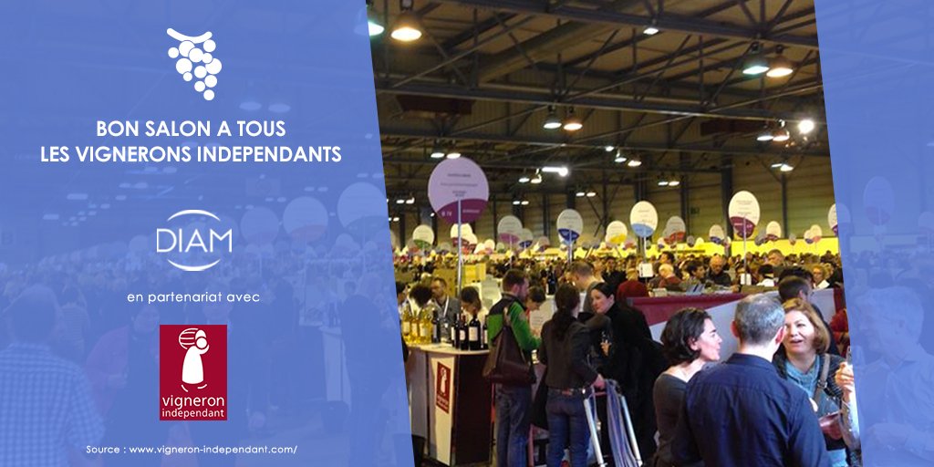 Diam_cork's tweet photo. The trade of independant winemakers starts today in Paris until Monday!
#VigneronsIndependants #Partner #DiamBouchage https://t.co/VoVFoelTp5