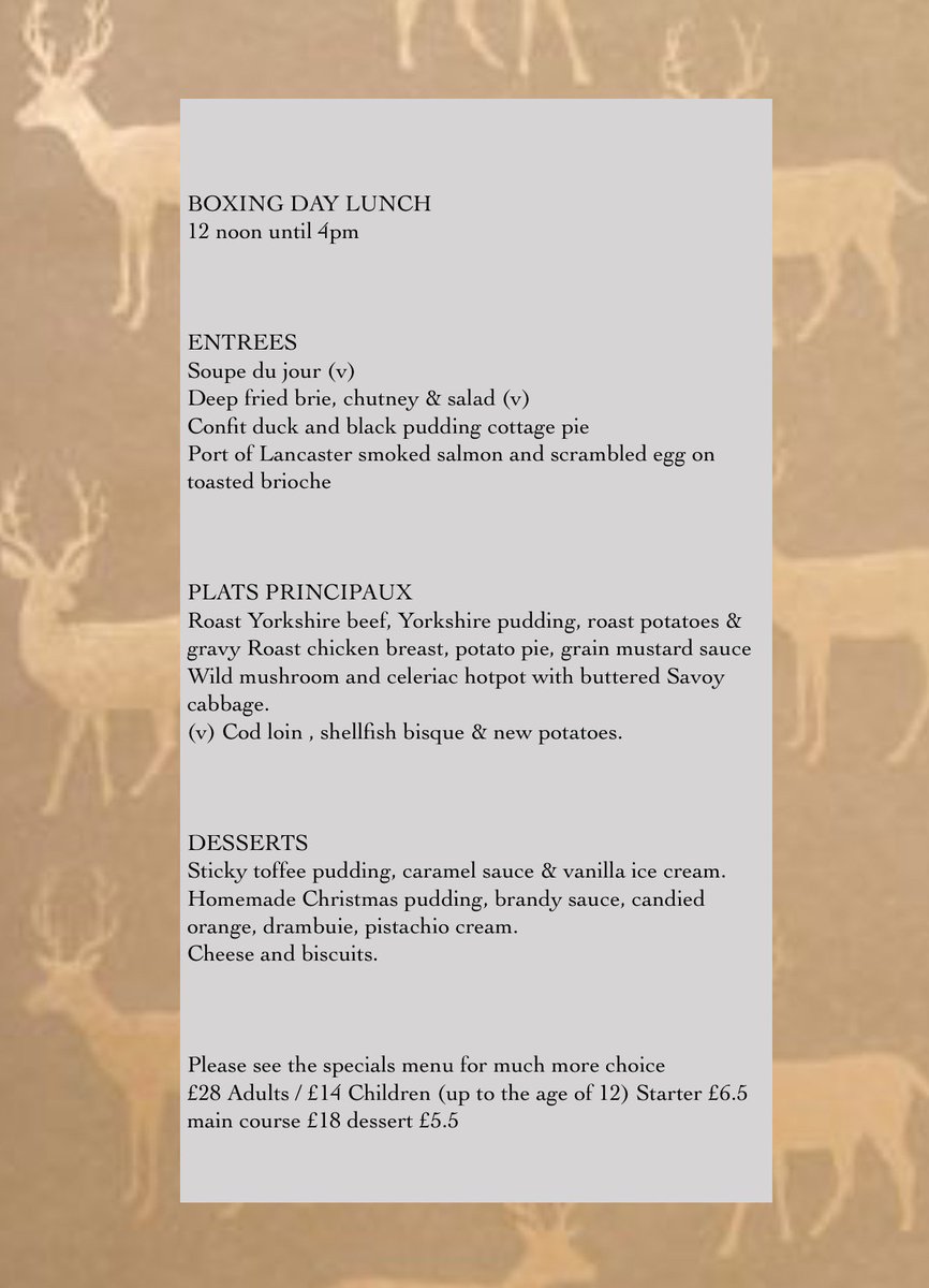LaCachetteRest's tweet photo. December is nearly here. #christmas #dining #elland https://t.co/otmvv3JNRB