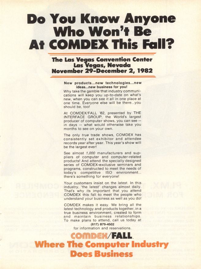 ARNOLD_IT_Sys's tweet photo. Do you remember 35 years ago? #AutoCAD 1.0 was was presented at COMDEX Fall Las Vegas 1982 29.11. - 01.12.1982. #AutoCAD35 #HappyBirthDay ! Thanks to John Walker @Fourmilab for #AutoCAD https://t.co/sQ75XweGsF