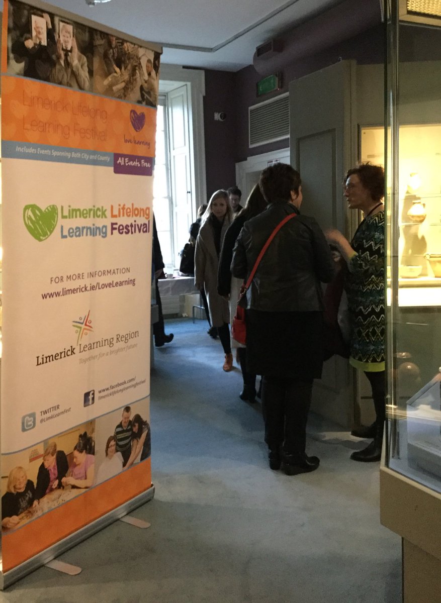 LimClareETB_FET's tweet photo. @LmkLearnFest Launch of #LearningLimerick Strategic Plan Helping to grow Limerick as a Learning Region #LearningCities2017 https://t.co/2qHpApbYdN