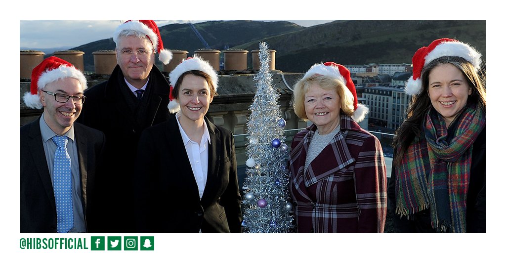 HibernianFC's tweet photo. 🎄 | Hibernian and Hearts are putting aside our rivalry this Christmas to help make Edinburgh the capital of goodwill. 

➡️ https://t.co/xEmLtCA9Ko https://t.co/QnJcoOyb3q