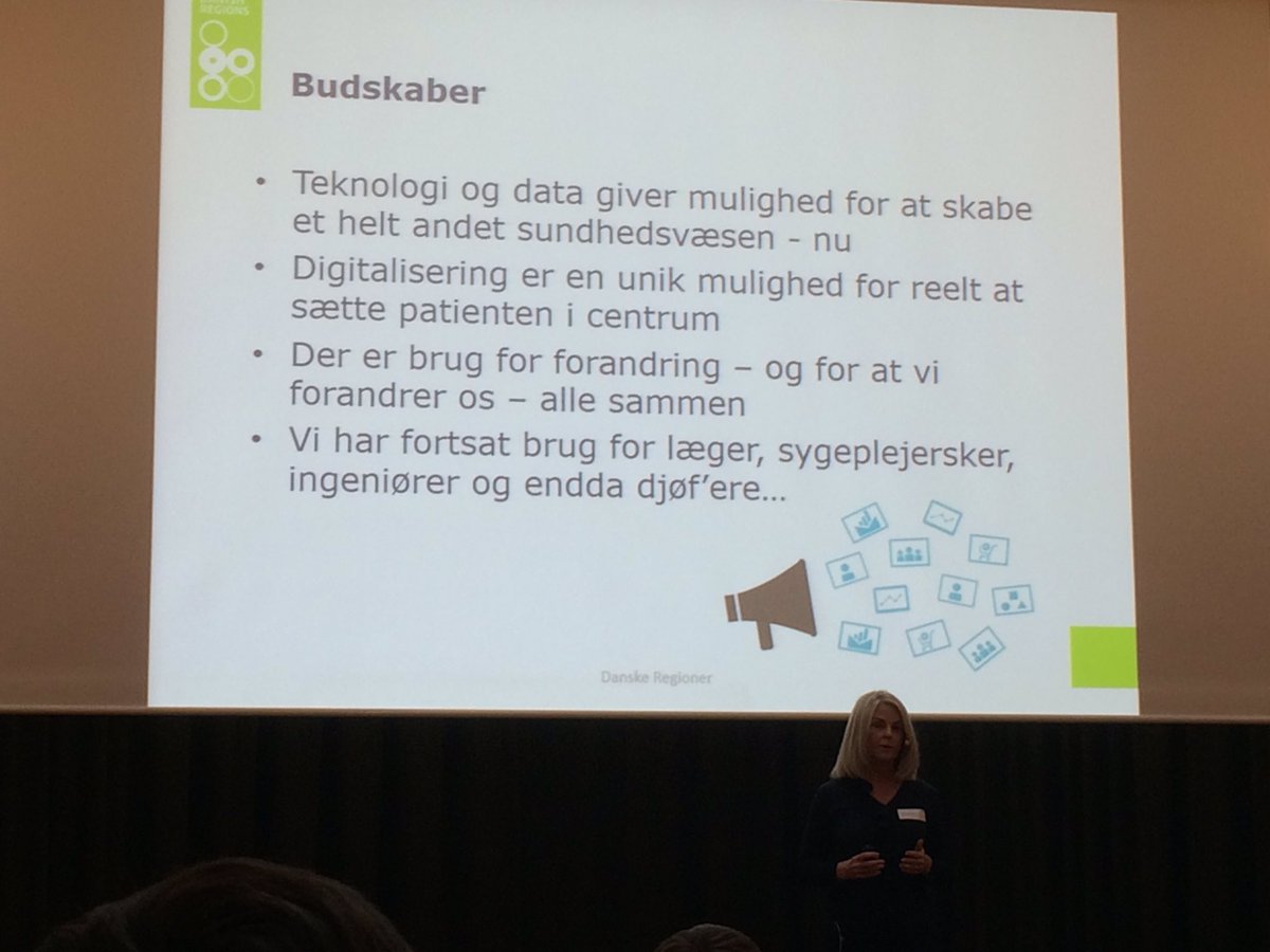 MedTech_Inno's tweet photo. @DorteStigaard fra @Reg_Nord: "Teknologi og data giver mulighed for at skabe et helt andet sundhedsvæsen nu" #drivinghealthtech @IngeniorIDA #futureweekDK https://t.co/HEG3HOfew8
