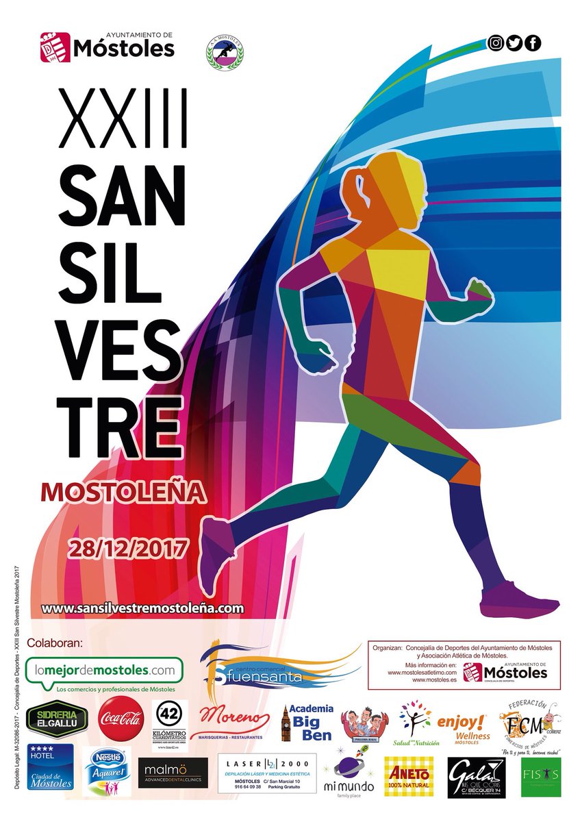 foro_runners's tweet photo. El 28 de Diciembre, @SSMostolena con una distancia de 7,3K. Precio 8€. Organizan @AytoMostoles y @AAMostoles . https://t.co/GPvGdelJvq https://t.co/biy5hqzKhE