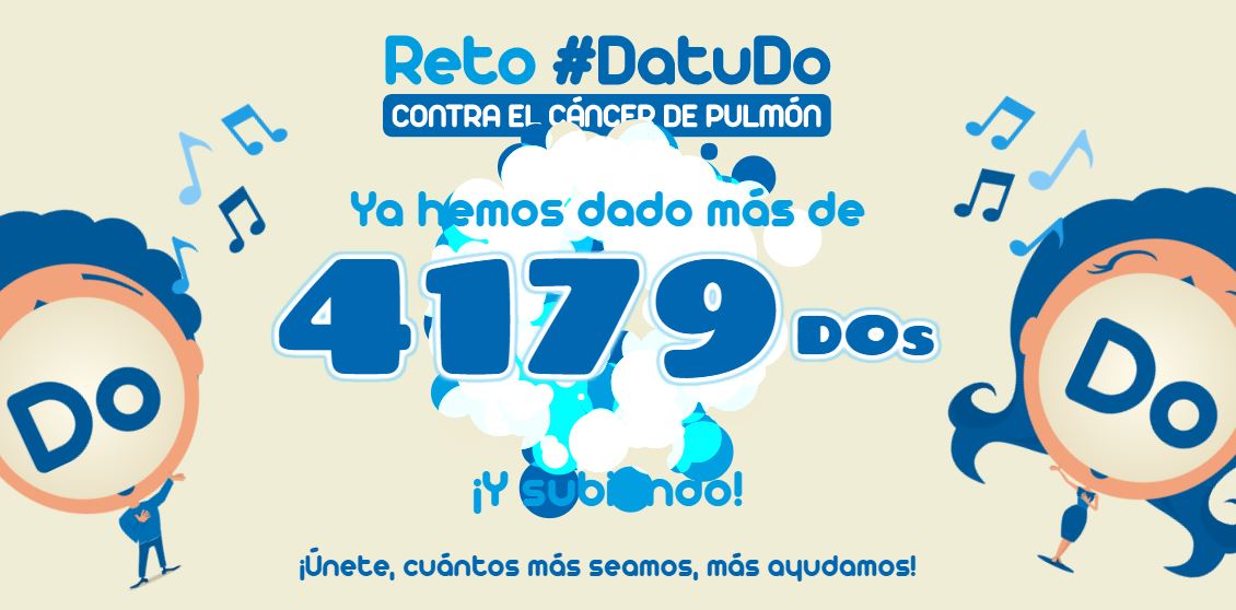RochePacientes's tweet photo. ¡#RetoSuperado! Agradecemos la participación de todos los que habéis entonado un do frente al #CáncerDePulmón #DaTudo https://t.co/u1CrEPNni8