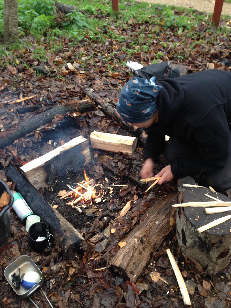 BoardinSkool's tweet photo. Day 1 of the great outdoor adventure cook off. @CCNAdventure students cooking in a -1 environment. With a side order of Snow. https://t.co/ZmkAfJhl8I