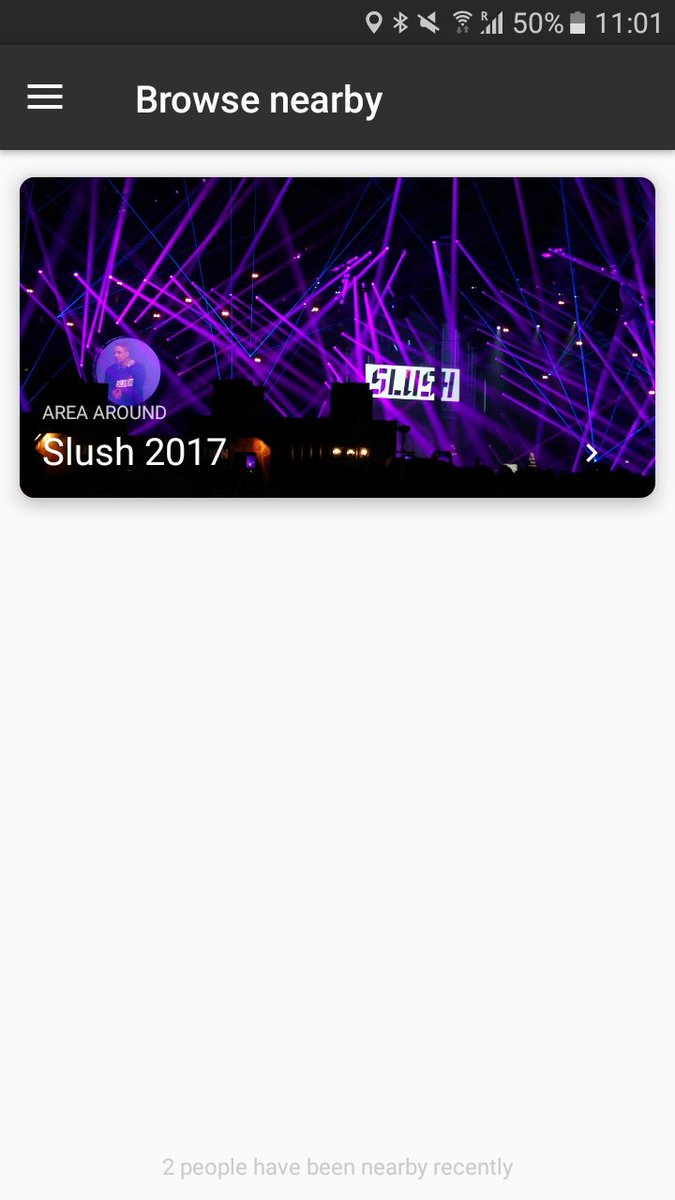 tentohq's tweet photo. We’re at #slush17 🔥 Curious who else is? Download Tento, find others here and start chatting now!👩🏼‍💻🙌🏼👨🏻‍💻 https://t.co/ZZTaM5Onbd @SlushHQ https://t.co/rOljHSoDed