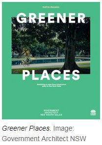 '#Green spaces should be understood as networked pieces of #infrastructure' argues draft state-wide Greener Places #policy in New South Wales  goo.gl/mVuPBZ