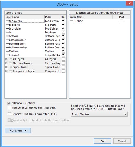 LogicalSol's tweet image. @SOLIDWORKS #PCB now supports CST integration. Files can be exported for use in CST simulations. To access the CST export option, from a PCB document select Outputs | Export | CST. Clicking the CST button launches the ODB Setup dialog #SWLAUNCH18