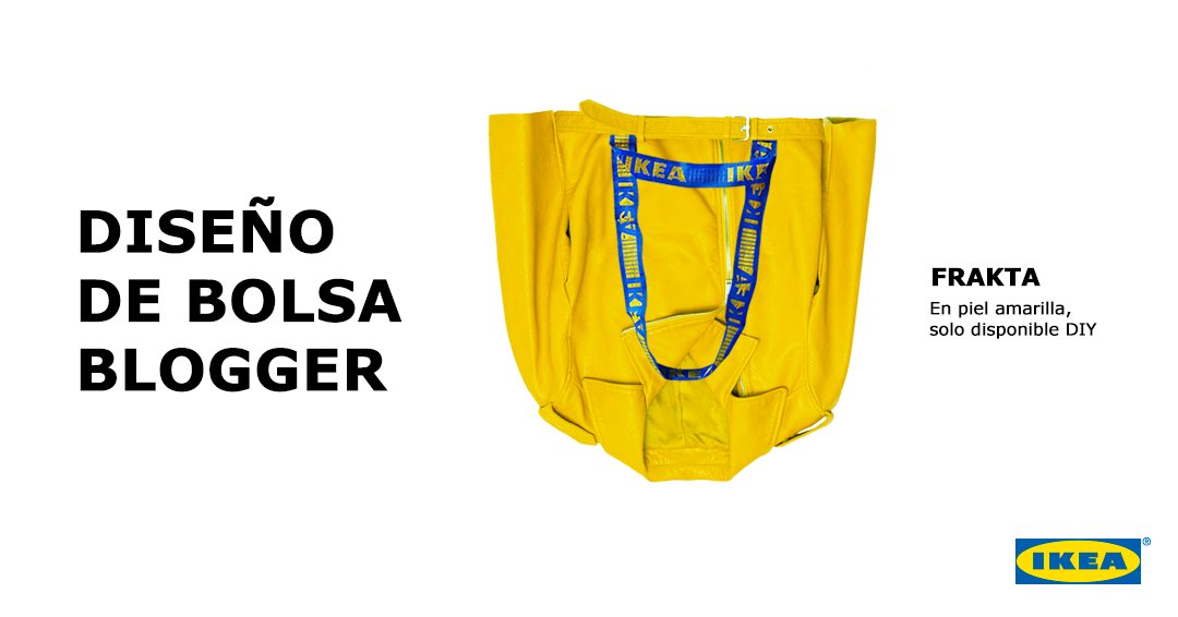 IKEASpain's tweet photo. @cuore Muchos intentan darle una vuelta a la bolsa FRAKTA, nosotros ya estamos pensando en nuevas posibilidades. #CéntrateFRAKTA https://t.co/2E2ETaju2W
