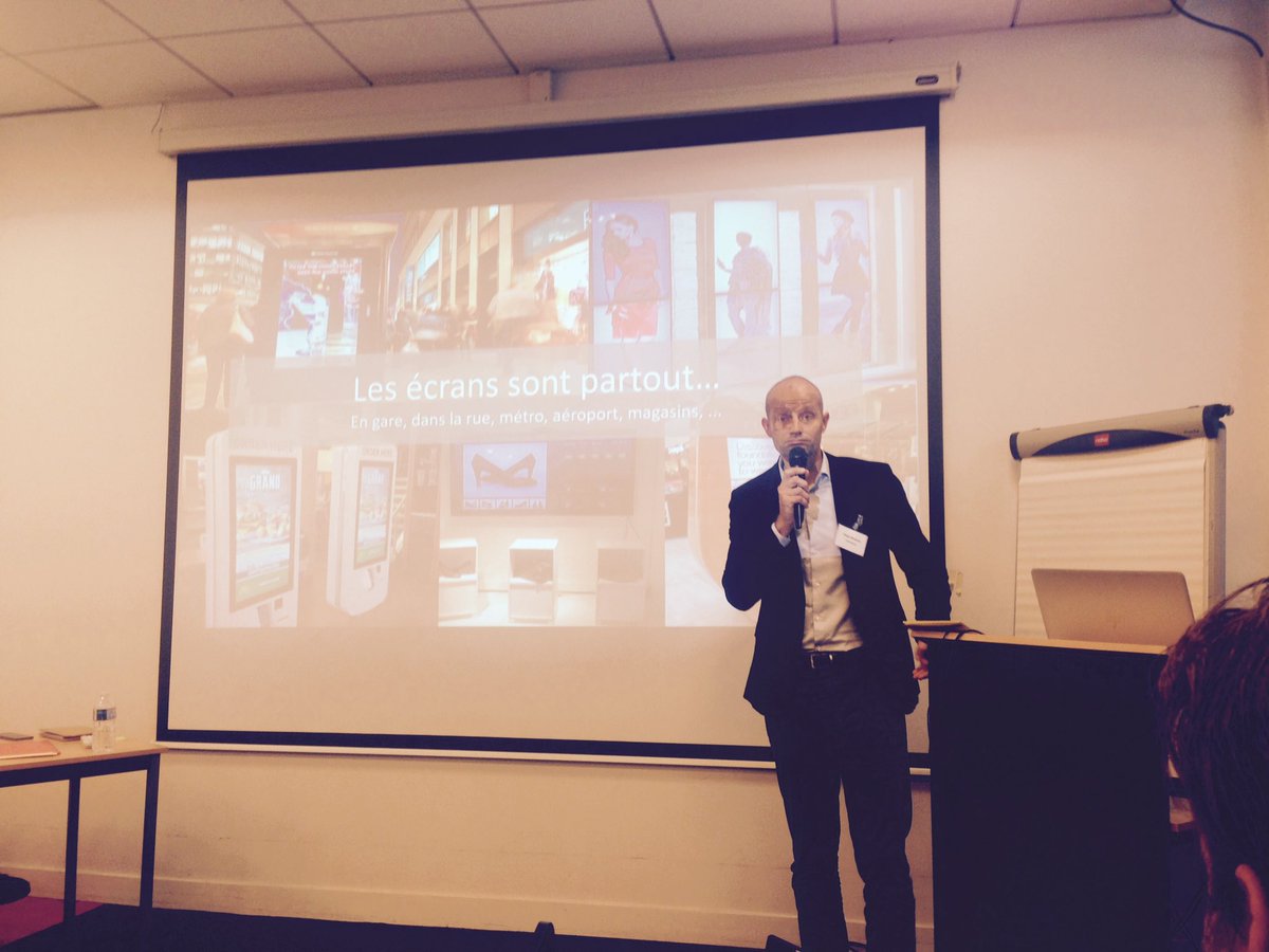 AllezVistA's tweet photo. Think&Go, partenaire techno @Echangeur on stage à la journée #Promoresearch https://t.co/FkKVSk8U44