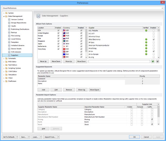 LogicalSol's tweet image. New Parts Provider options have been added to the Data Management - Suppliers page of the Preferences dialog #SWLAUNCH18 @SOLIDWORKSIndia
