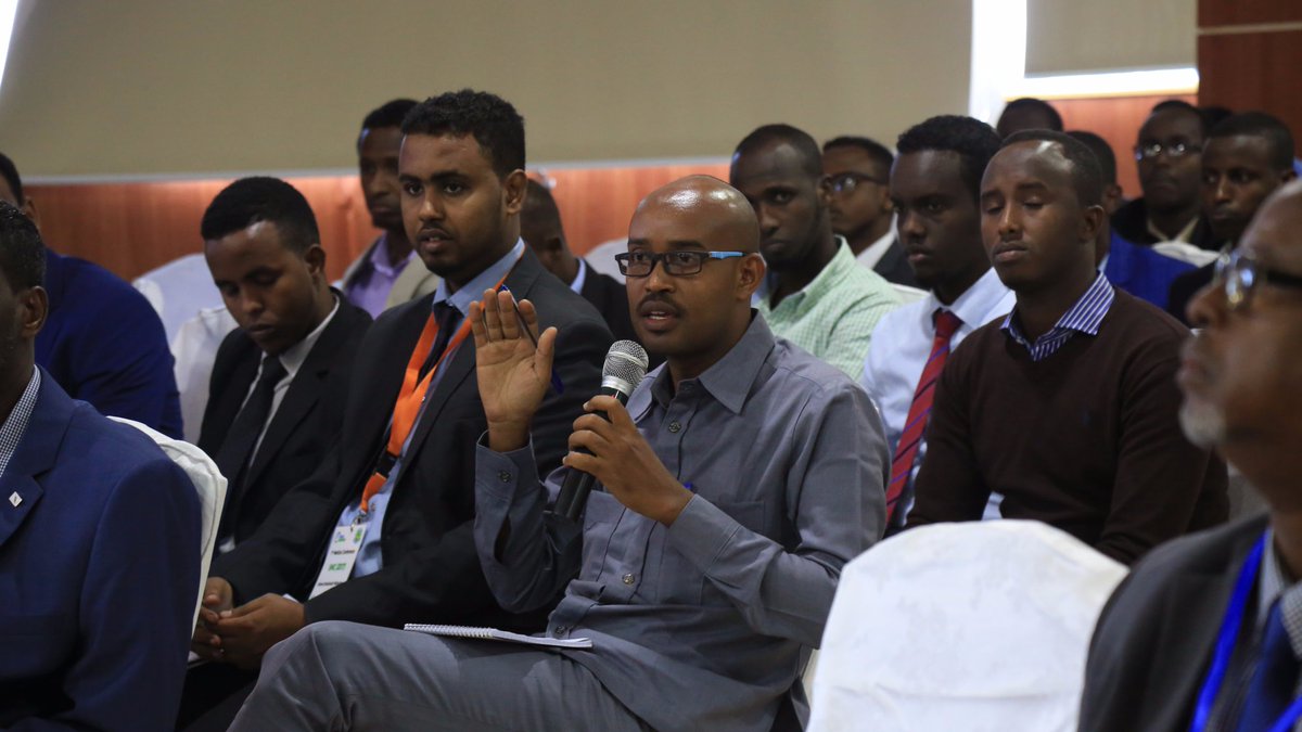MowliidAHassan's tweet photo. SIMAD University's 1st Medical Conference is successfully underway. @AnalystSomalia of @HIPSINSTITUTE, Dr Moh'ed Yusuf of Medina Hospital, Prof Abdiaziz Malingur - a @JohnsHopkins trained - and Dr Ahmed Mead of ZUST among the guest speakers & presenters. #Health # Somalia #MC2017 https://t.co/A2K9nANArM