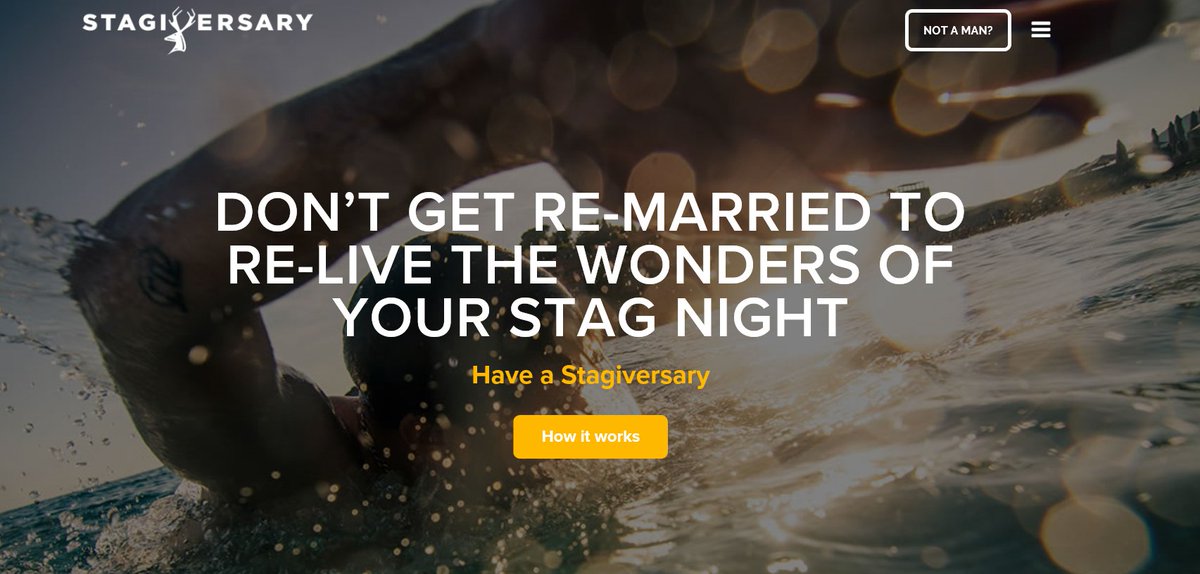 stagiversary's tweet photo. Don't be tempted to re-marry to re-live the wonders of your #stagnight Why not book your #stagiversary! https://t.co/bNEQTpq8WC