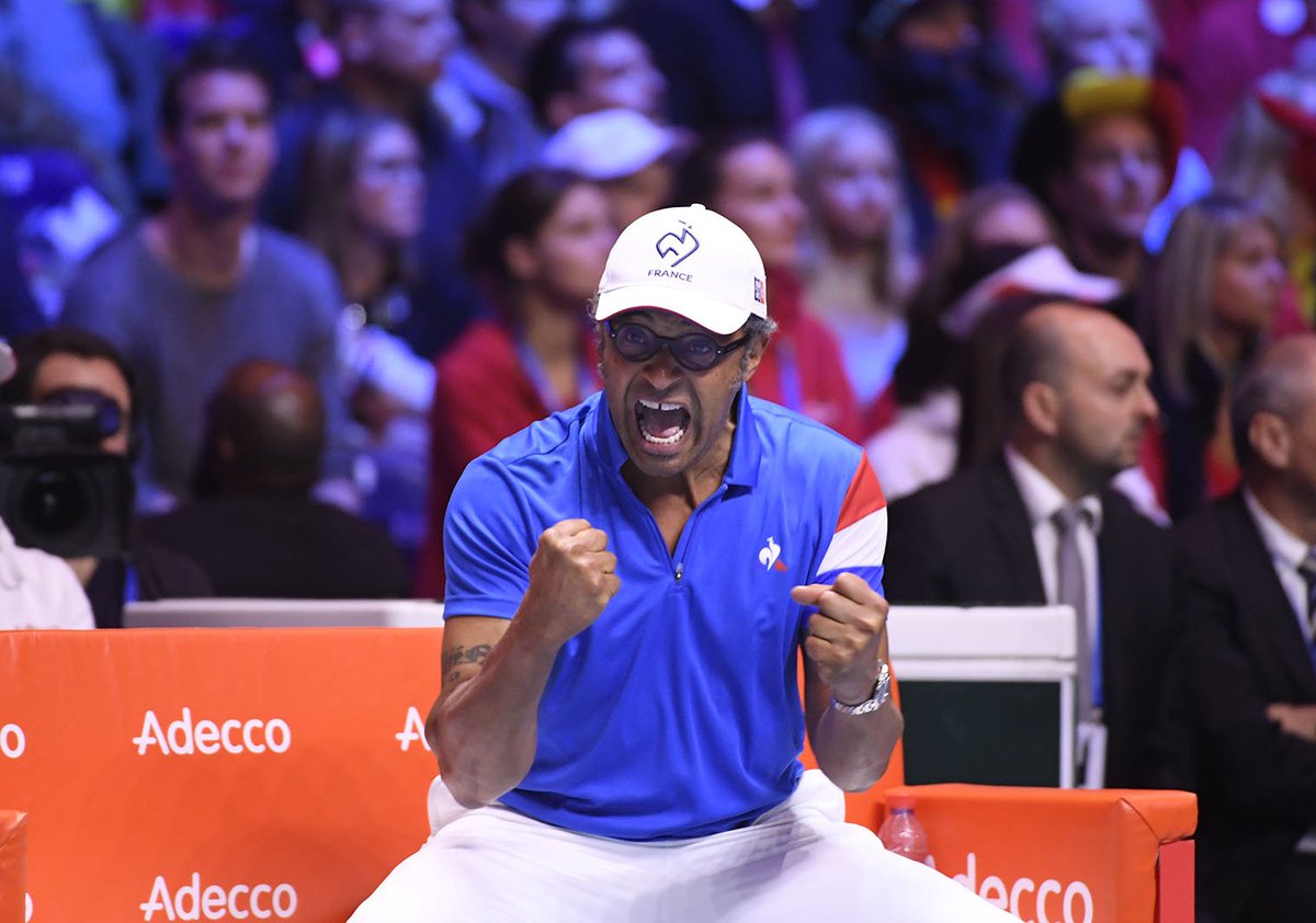 FFTennis's tweet photo. .@noahyannick a confirmé sa volonté de défendre le Saladier d’Argent et sera le capitaine du #TeamFranceTennis de @daviscup en 2018. RDV à Albertville le 2 février face aux Pays-Bas. https://t.co/TYuRAZX0jw