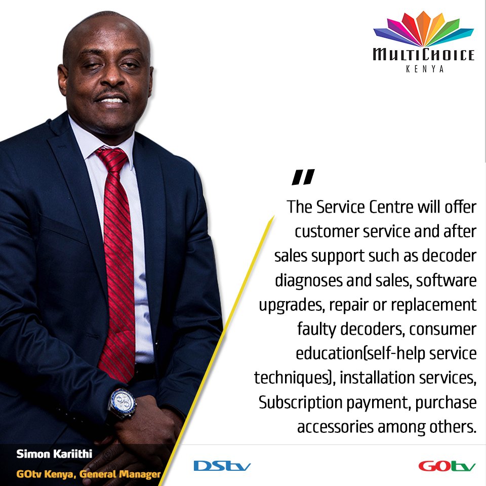 DStv_Kenya's tweet photo. Customers will be able to get services including payment of subscriptions, package upgrades and downgrades, decoder diagnostics, customer care support & software upgrades. #MultiChoiceCares https://t.co/Ew0GsevlxQ